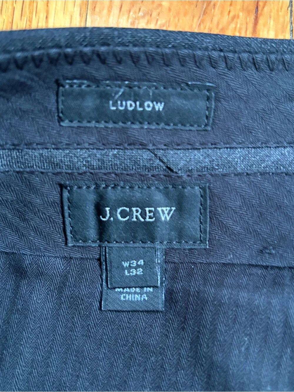 J. Crew tailored two